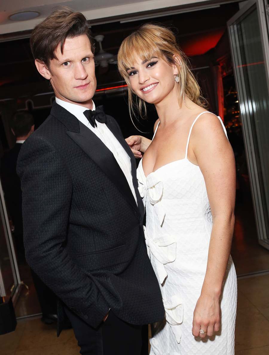Matt Smith Lily James Netflix SAG After Party