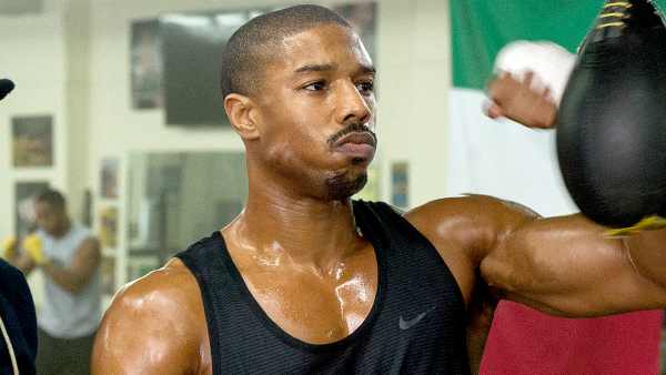 Sylvester Stallone and Michael B. Jordan in Creed
