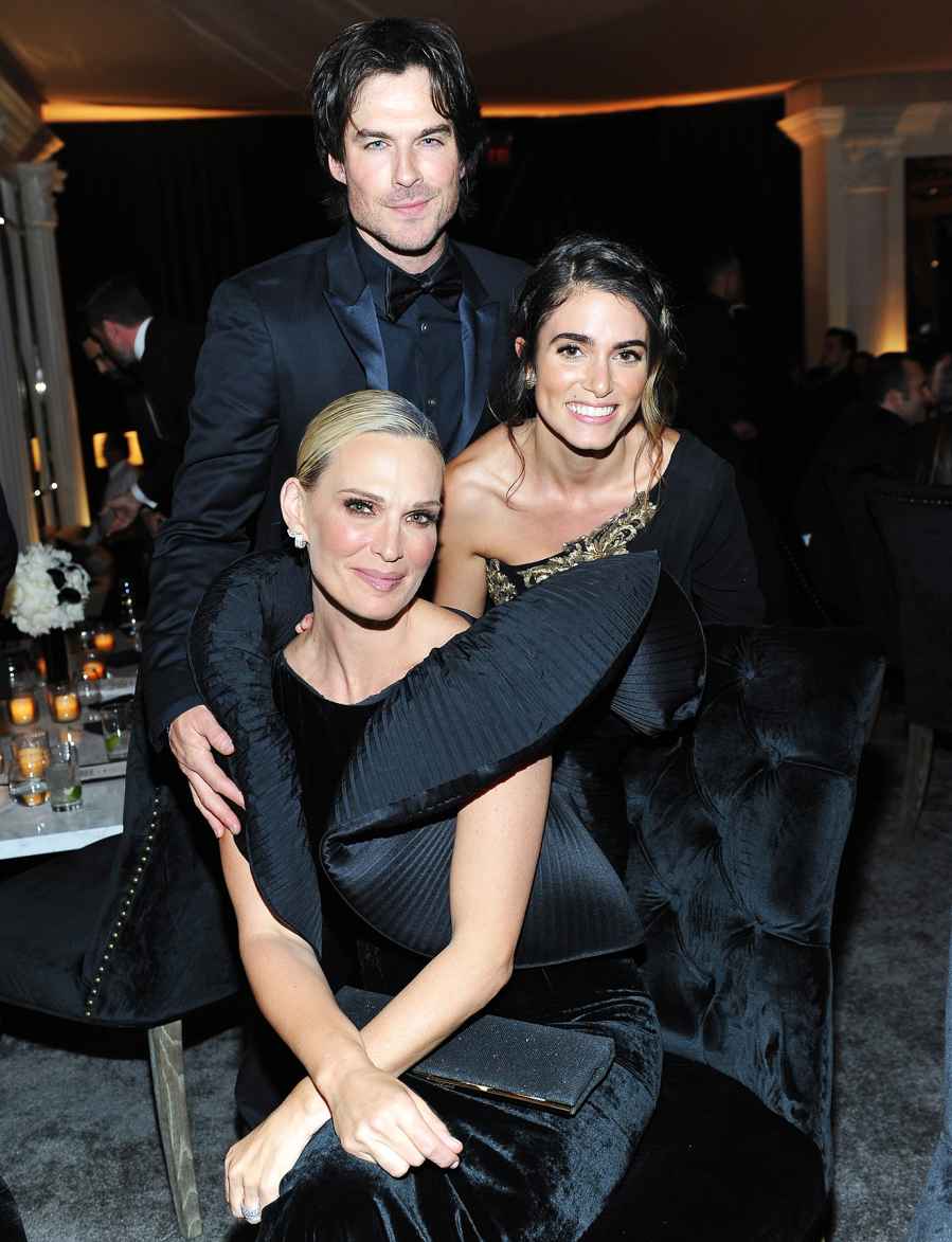 Molly Sims Ian Somerhalder Nikki Reed 2018 InStyle and Warner Bros. 75th Annual Golden Globe Awards Post-Party