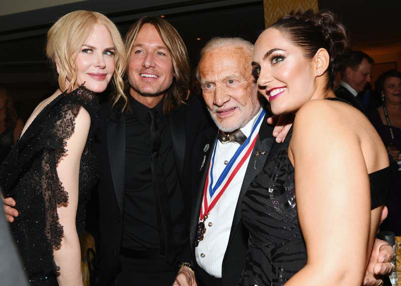 Nicole Kidman Keith Urban Buzz Aldrin HBO's Official Golden Globe Awards After Party 2018