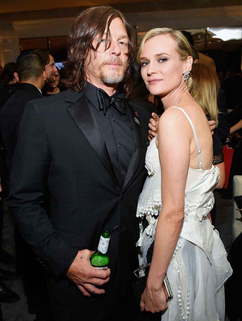Norman Reedus Diane Kruger 2018 InStyle and Warner Bros. 75th Annual Golden Globe Awards Post-Party