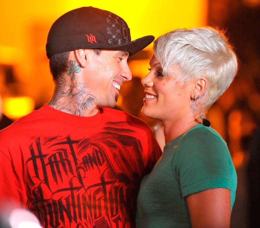 Pink and Carey Hart