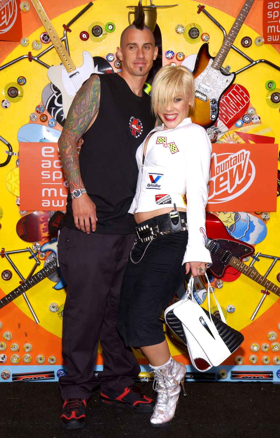 Pink and Carey Hart