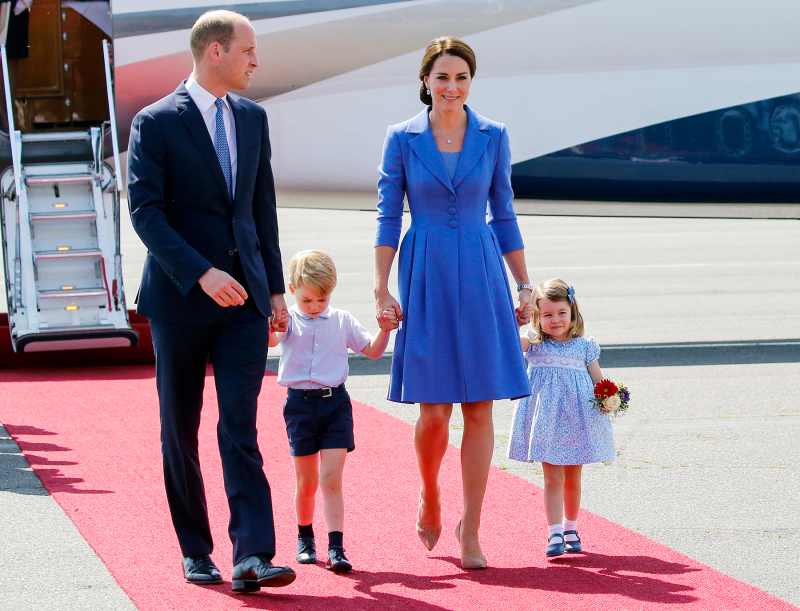 Prince William Prince George Kate Middleton Princess Charlotte