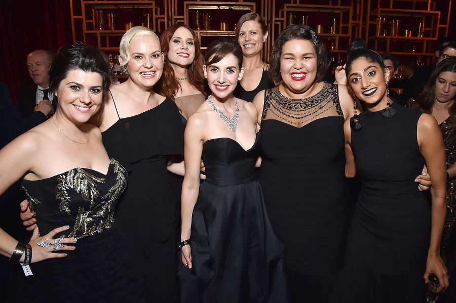 Alison Brie Netflix Golden Globes after party 2018