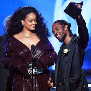 Rihanna Kendrick Lamar Best Rap Sung Performance winner