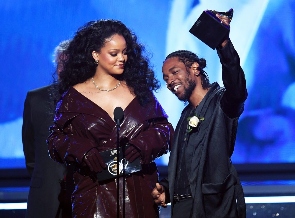 Rihanna Kendrick Lamar Best Rap Sung Performance winner