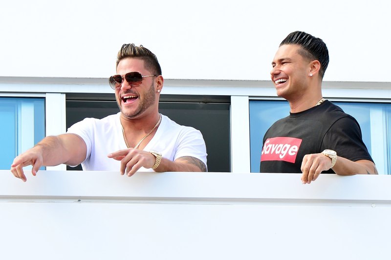 Ronnie Pauly D Jersey Shore reunion