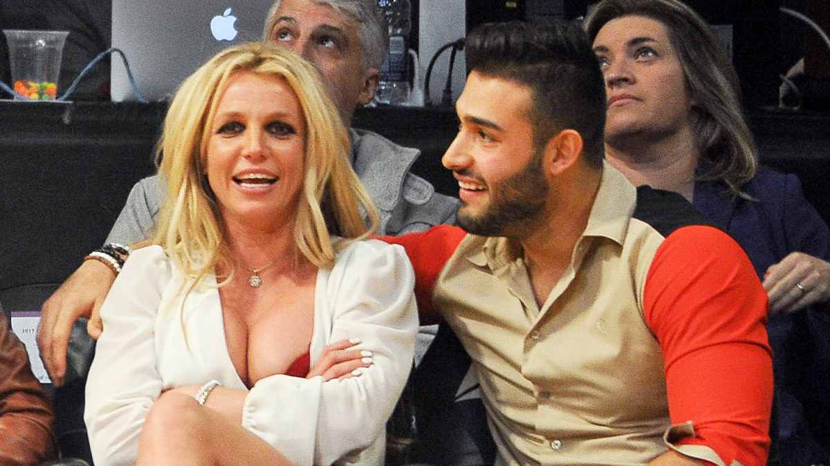 Britney Spears and Sam Asghari