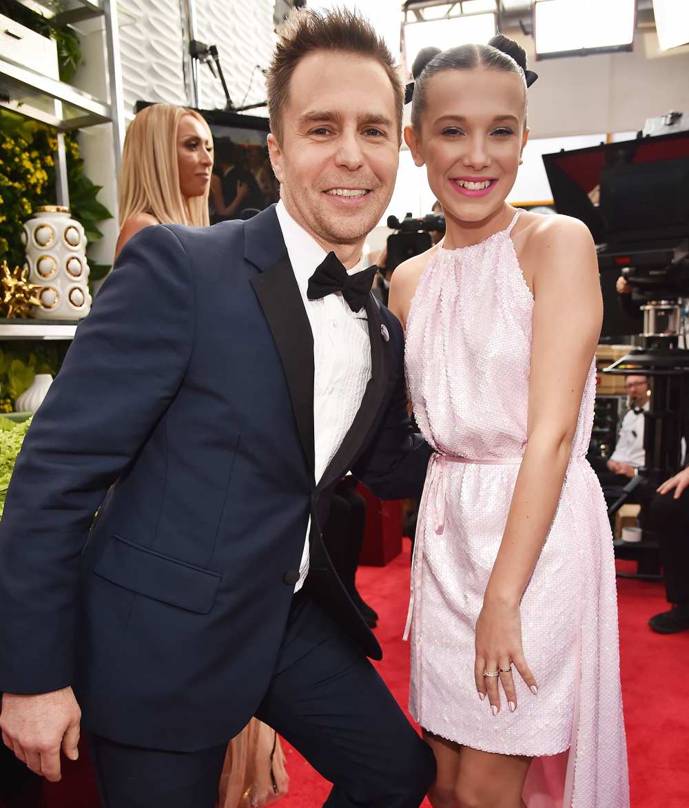 Sam Rockwell Millie Bobby Brown SAGs 2018