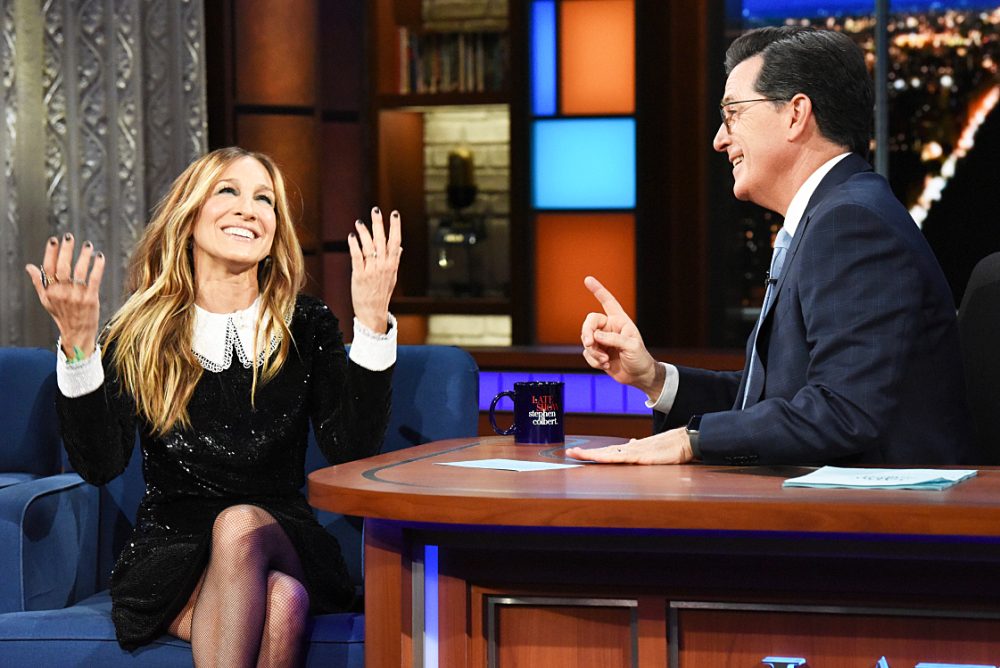 Sarah Jessica Parker The Late Show with Stephen Colbert