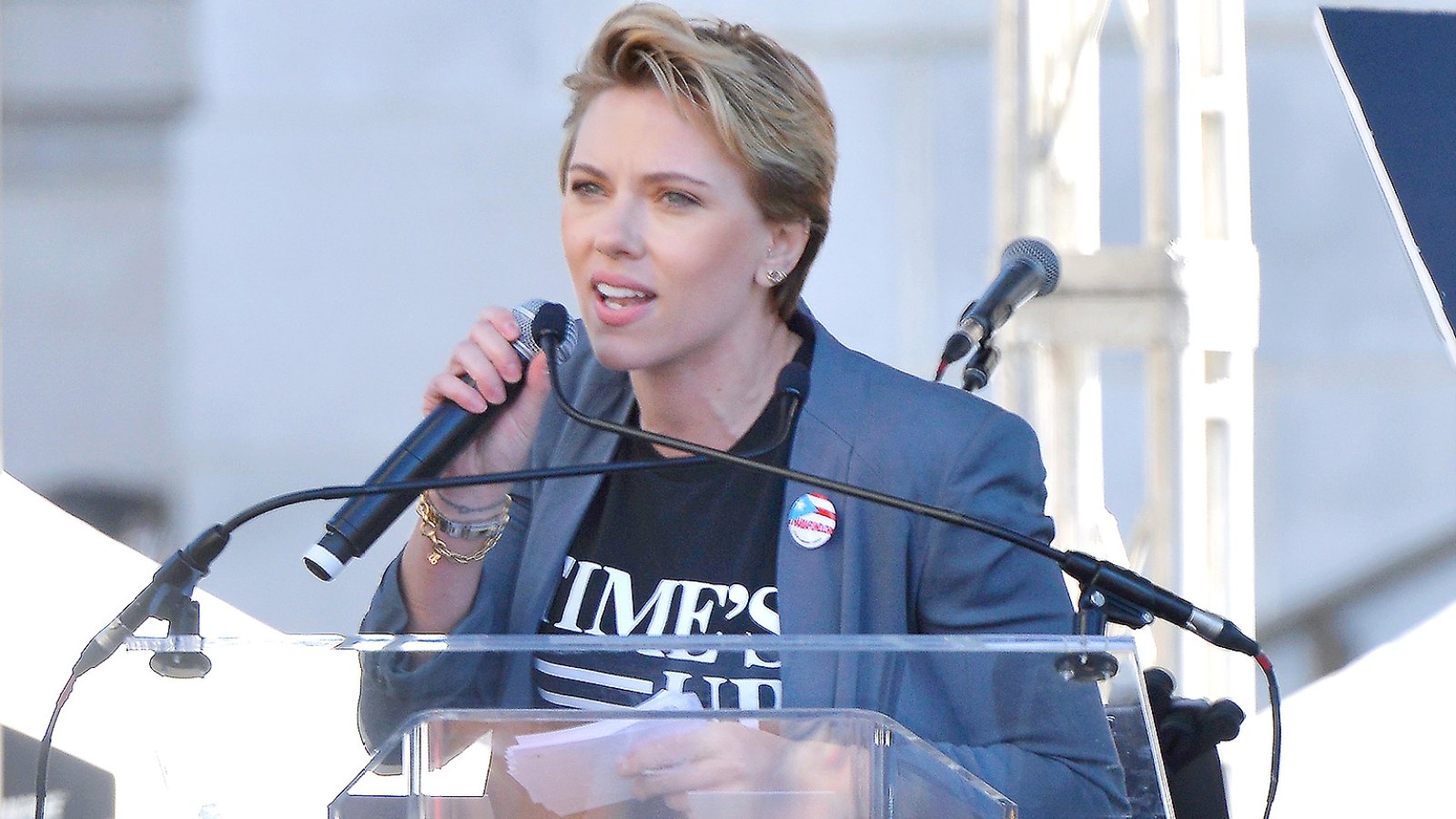 Scarlett Johansson, Women's March 2018, James Franco, Time's Up