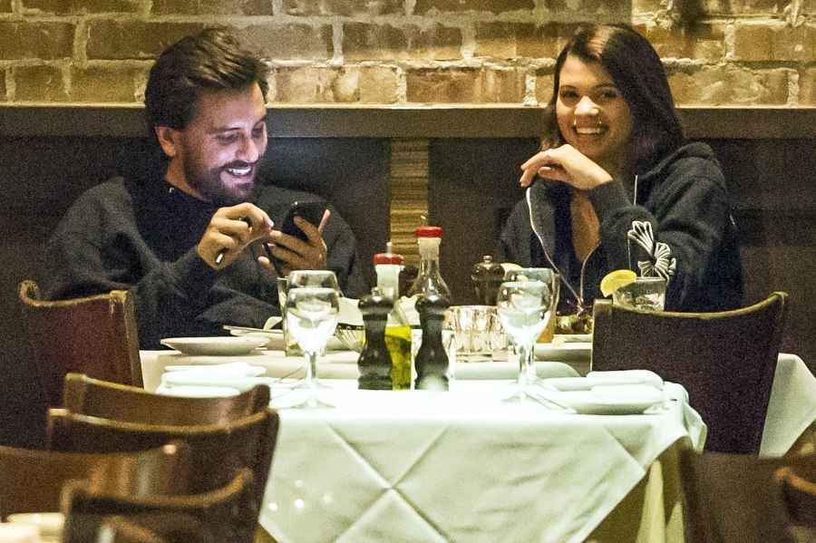 Scott Disick Sofia Richie Stars Eating Out