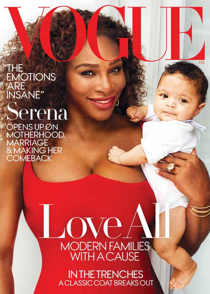 Serena Williams and Alexis Vogue Cover