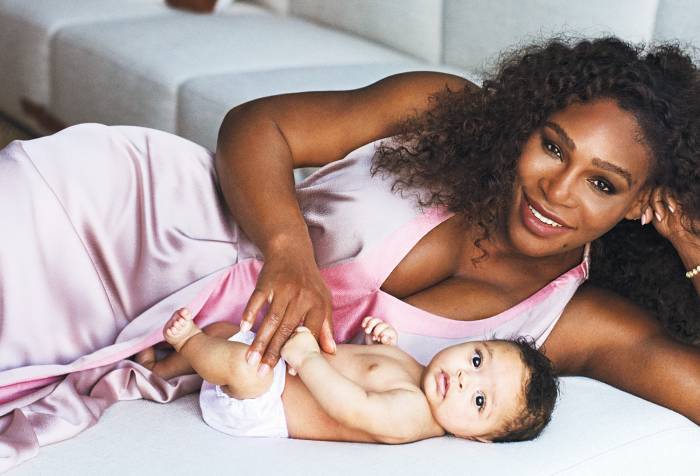 Serena Williams and Alexis Ohanian Jr. cover Vogue’s February 2018 issue.