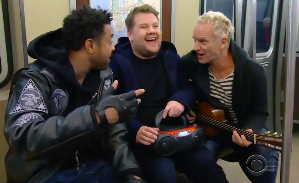 Shaggy James Corden Sting Carpool Karaoke