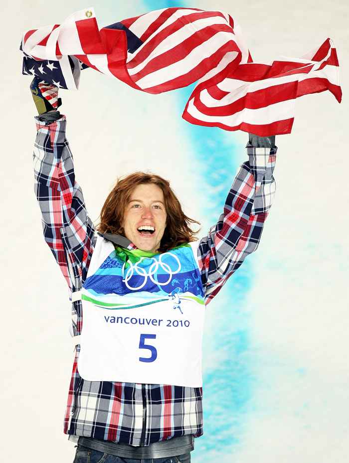 Shaun White Snowboard Men's Halfpipe final Olympics gold medal