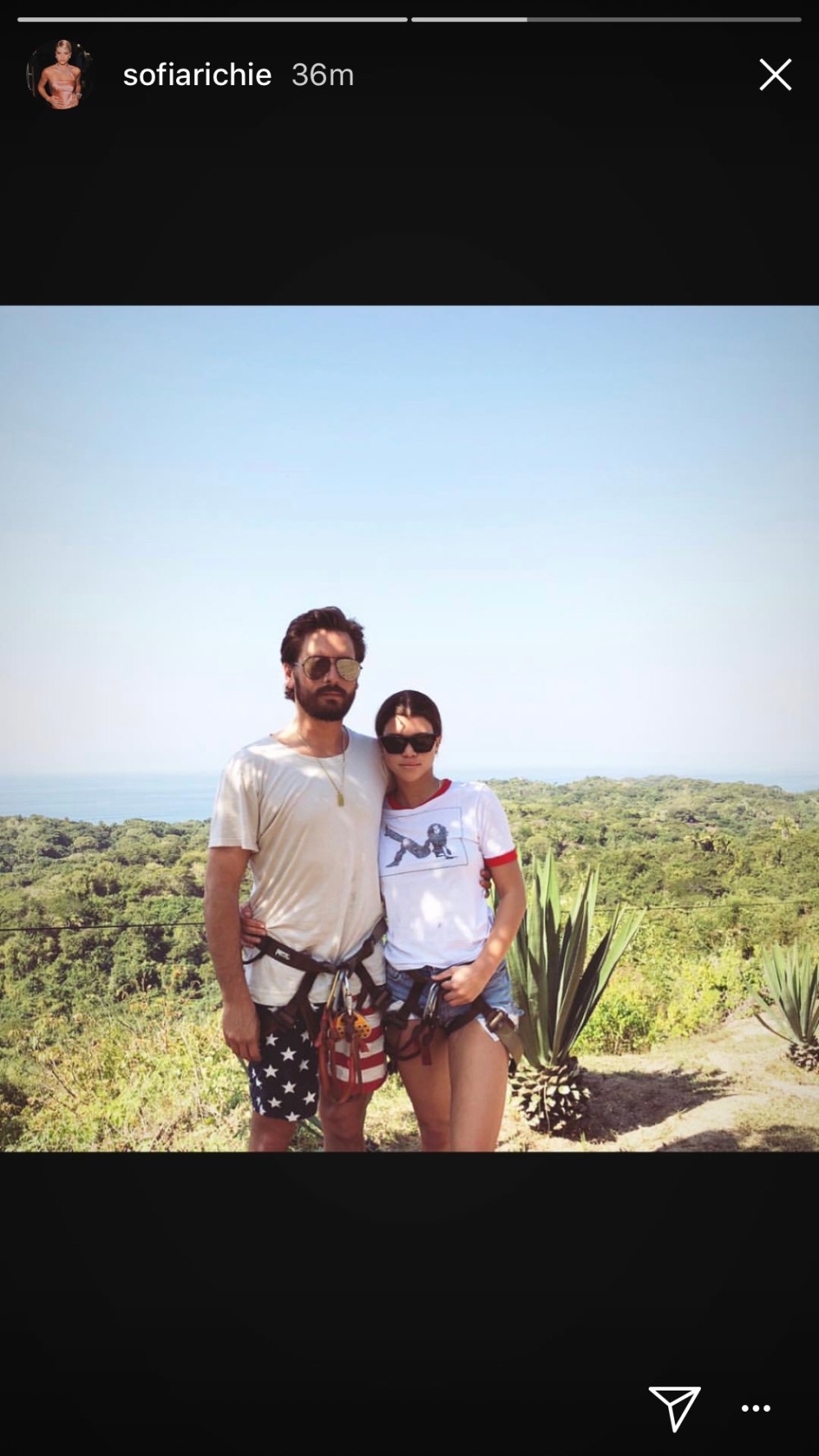 Scott Disick and Sofia Richie