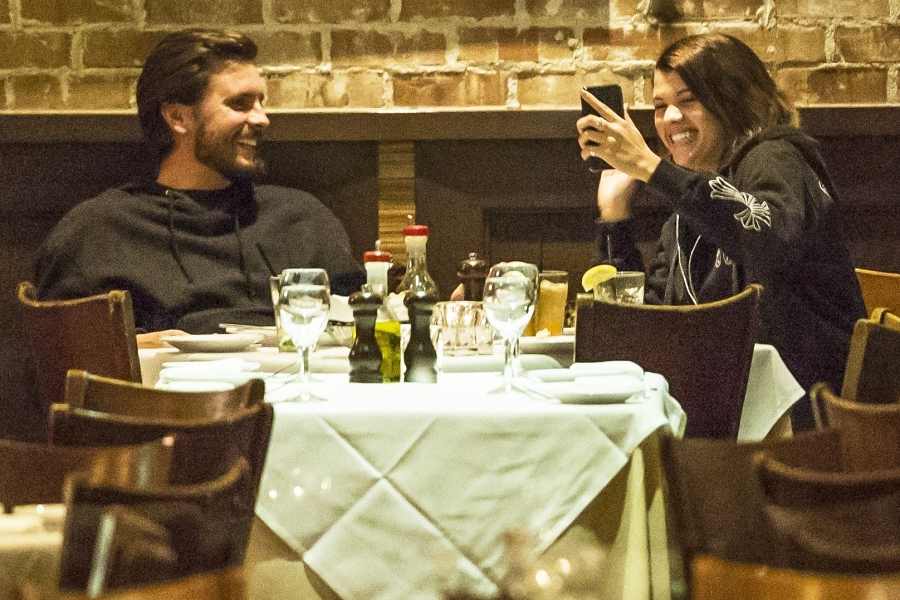 Sofia Richie Scott Disick dinner date