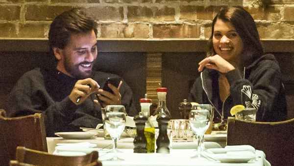 Sofia Richie Scott Disick dinner date