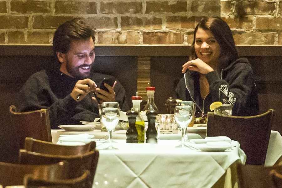 Sofia Richie Scott Disick dinner date