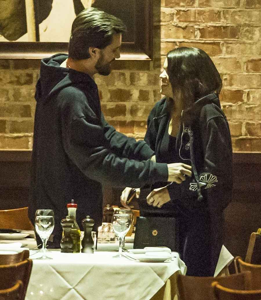 Sofia Richie Scott Disick dinner date