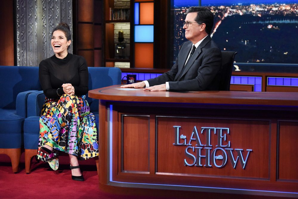 America Ferrera The Late Show with Stephen Colbert