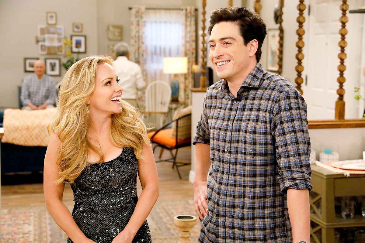 Kelly Stables as Kelly and Ben Feldman as Jonah on Superstore