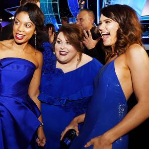 Susan Kelechi Watson Chrissy Metz Mandy Moore SAGs 2018 audience