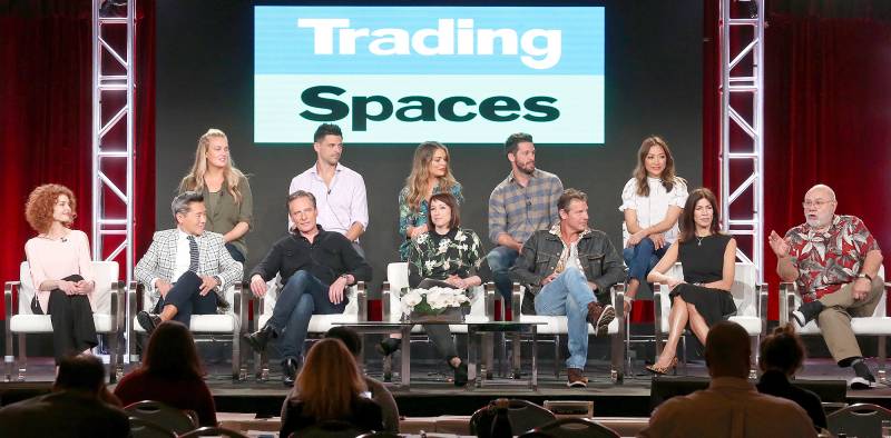 Trading Spaces, Paige Davis, Ty Pennington, Carter Oosterhouse, 2018 Winter Television Critics Association Press Tour