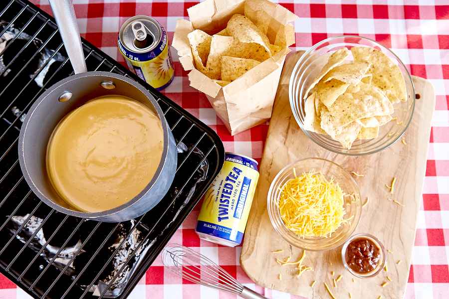Twisted Tea Queso