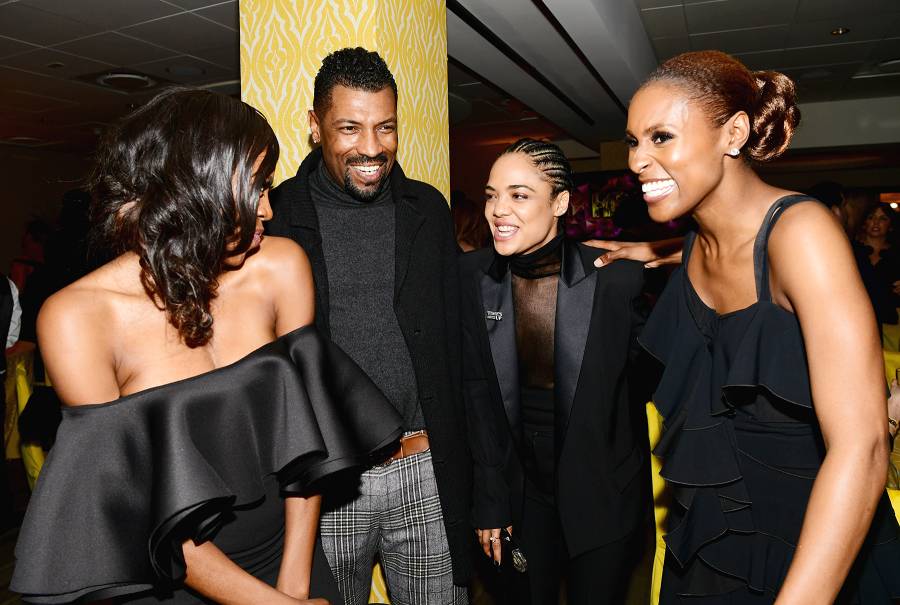 Yvonne Orji Deon Cole Tessa Thompson Issa Rae HBO's Official Golden Globe Awards After Party 2018