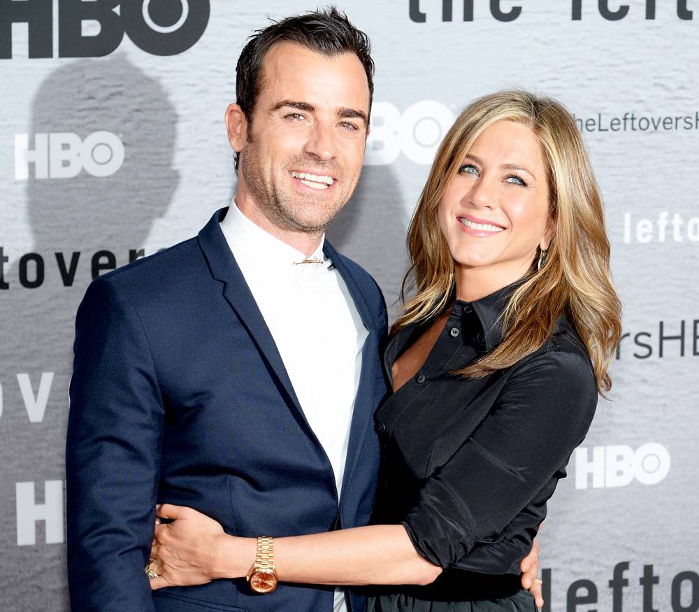 Justin Theroux and Jennifer Aniston