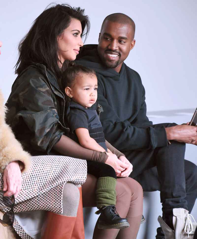 Kim Kardashian Kanye West North Family Gallery