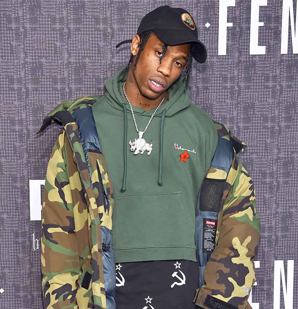 Travis Scott attends the FENTY PUMA by Rihanna AW16 Collection during Fall 2016 New York Fashion Week at 23 Wall Street in New York City.