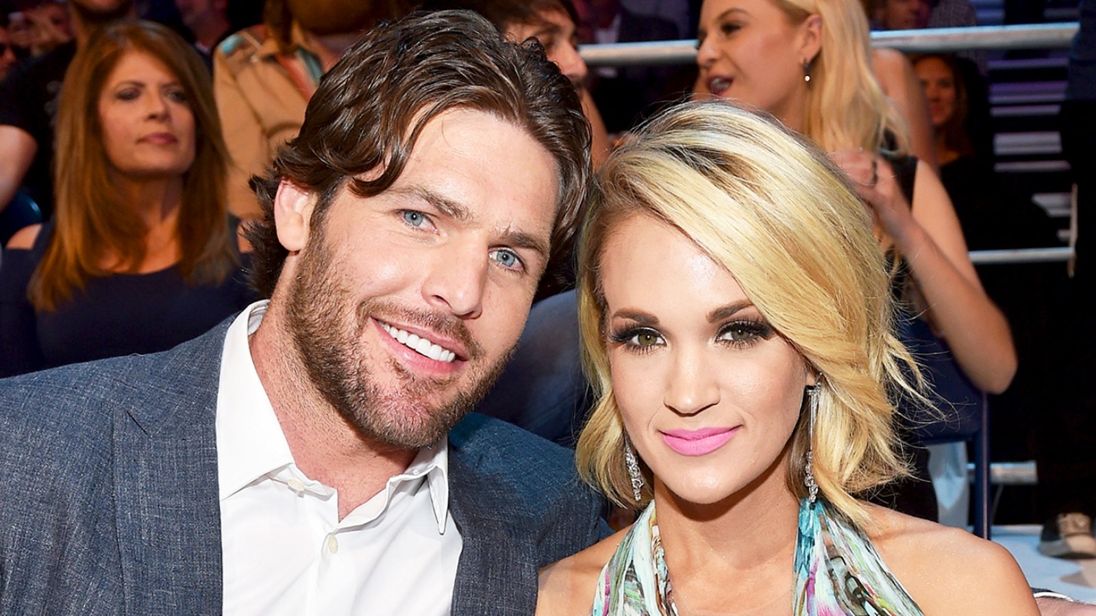 Carrie Underwood's Husband Mike Fisher and Son Isaiah Drop Puck at Nashville  Predators Game Sounds Like Nashville