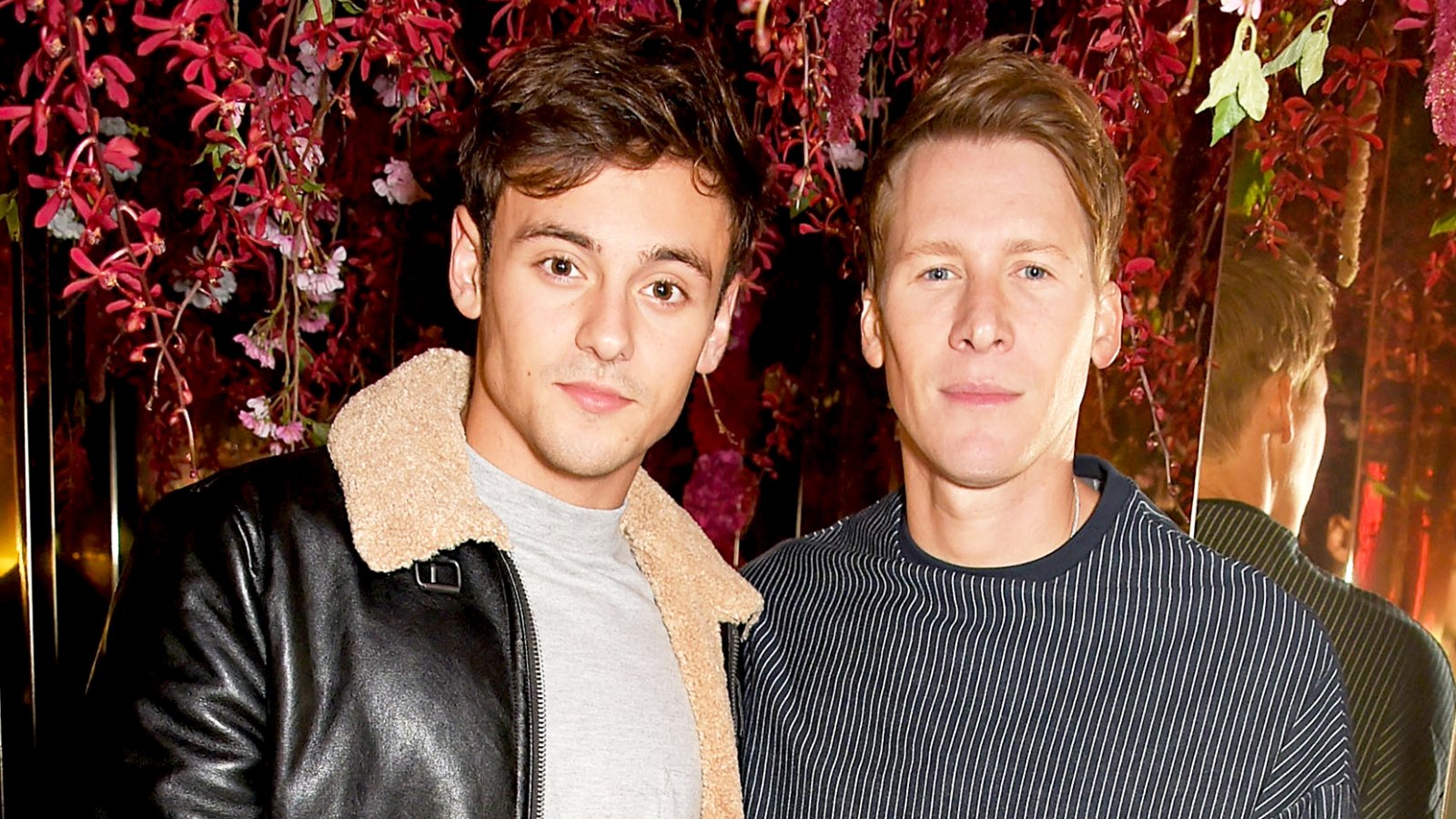 Tom Daley and Dustin Lance Black attend the 2017 Michael Kors Sexy Ruby Fragrance Launch in London, United Kingdom.