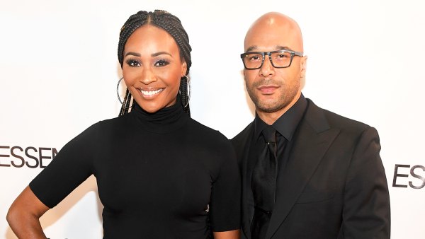 Cynthia Bailey and Will Jones attend the Essence Magazine celebrates October 2017 Cover Star at Revel in Atlanta, Georgia.
