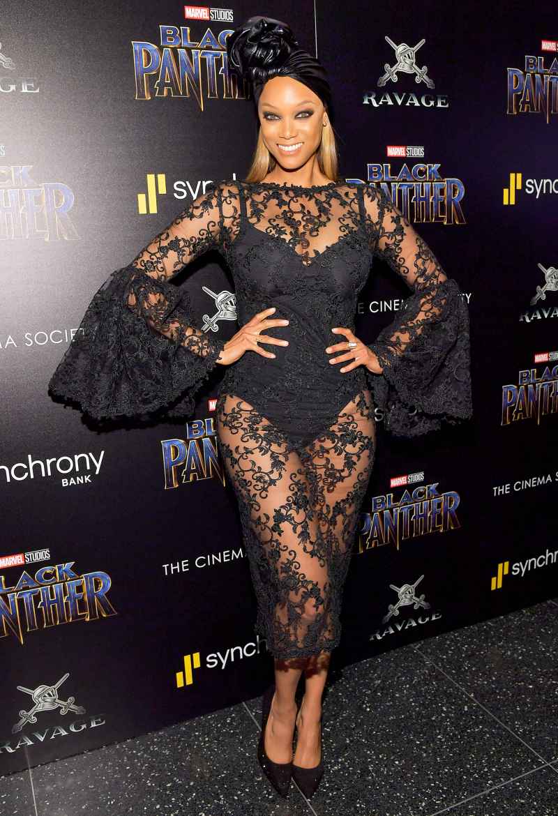Tyra Banks attends the screening of Marvel Studios' 