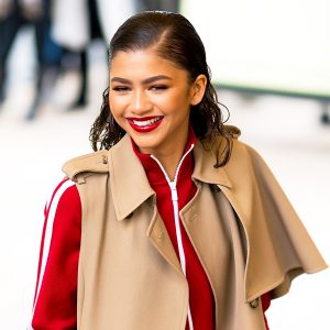 Zendaya attends the Michael Kors fashion show during New York 2018 Fashion Week at the Vivian Beaumont Theater at Lincoln Center in New York City.