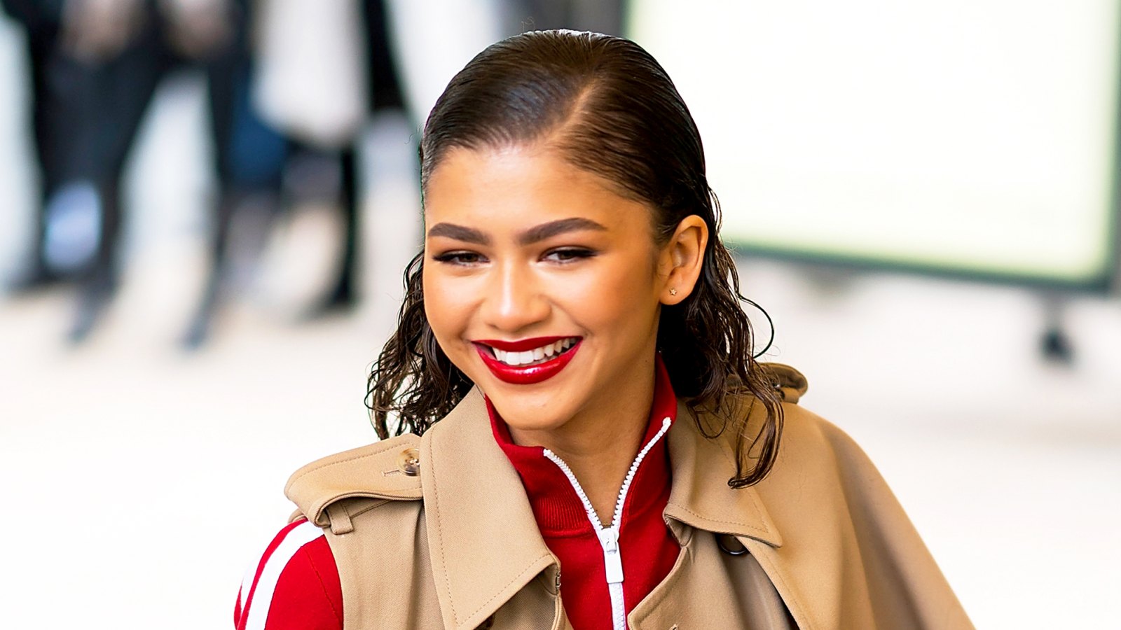 Zendaya attends the Michael Kors fashion show during New York 2018 Fashion Week at the Vivian Beaumont Theater at Lincoln Center in New York City.