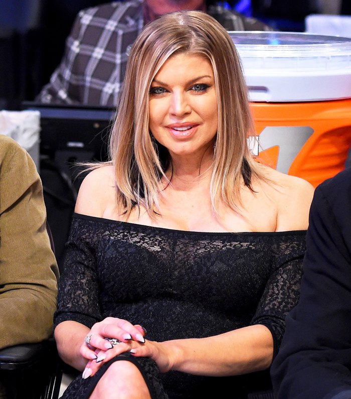 Fergie attends the NBA All-Star Game as a part of 2018 NBA All-Star Weekend at STAPLES Center on February 18, 2018 in Los Angeles, California.