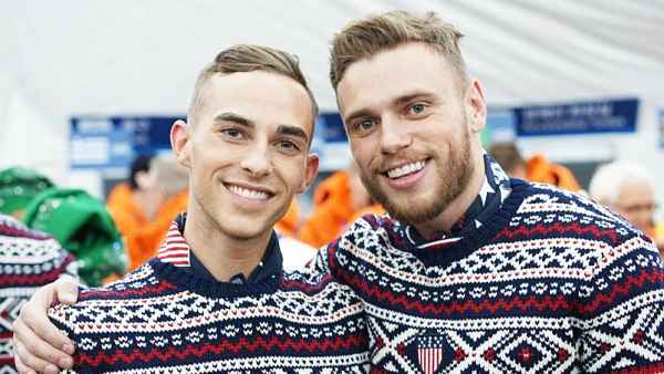Adam Rippon Gus Kenworthy PyeongChang 2018