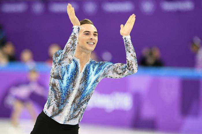 Adam Rippon men's single skating free skate Pyeongchang 2018 Winter Olympics