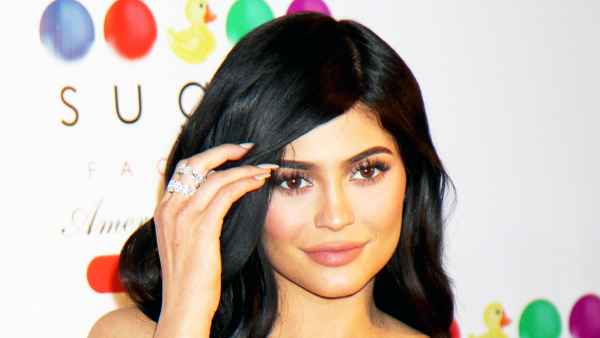 Kylie Jenner arrives at Sugar Factory American Brasserie at the 2017 Fashion Show mall in Las Vegas, Nevada.
