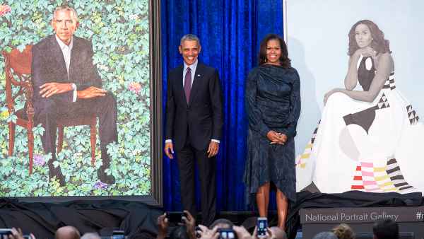 Obamas Unveil Official Portraits at Smithsonian National Portrait Gallery