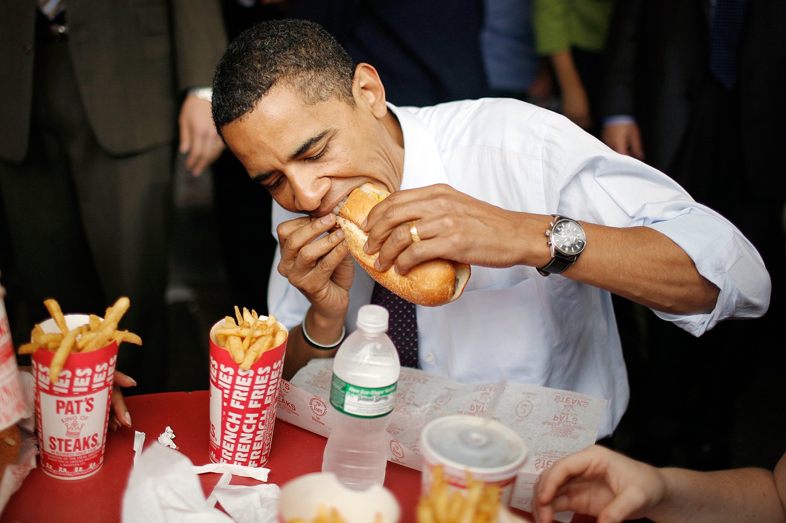 Fast Food Barack Obama Pat's King of Steaks