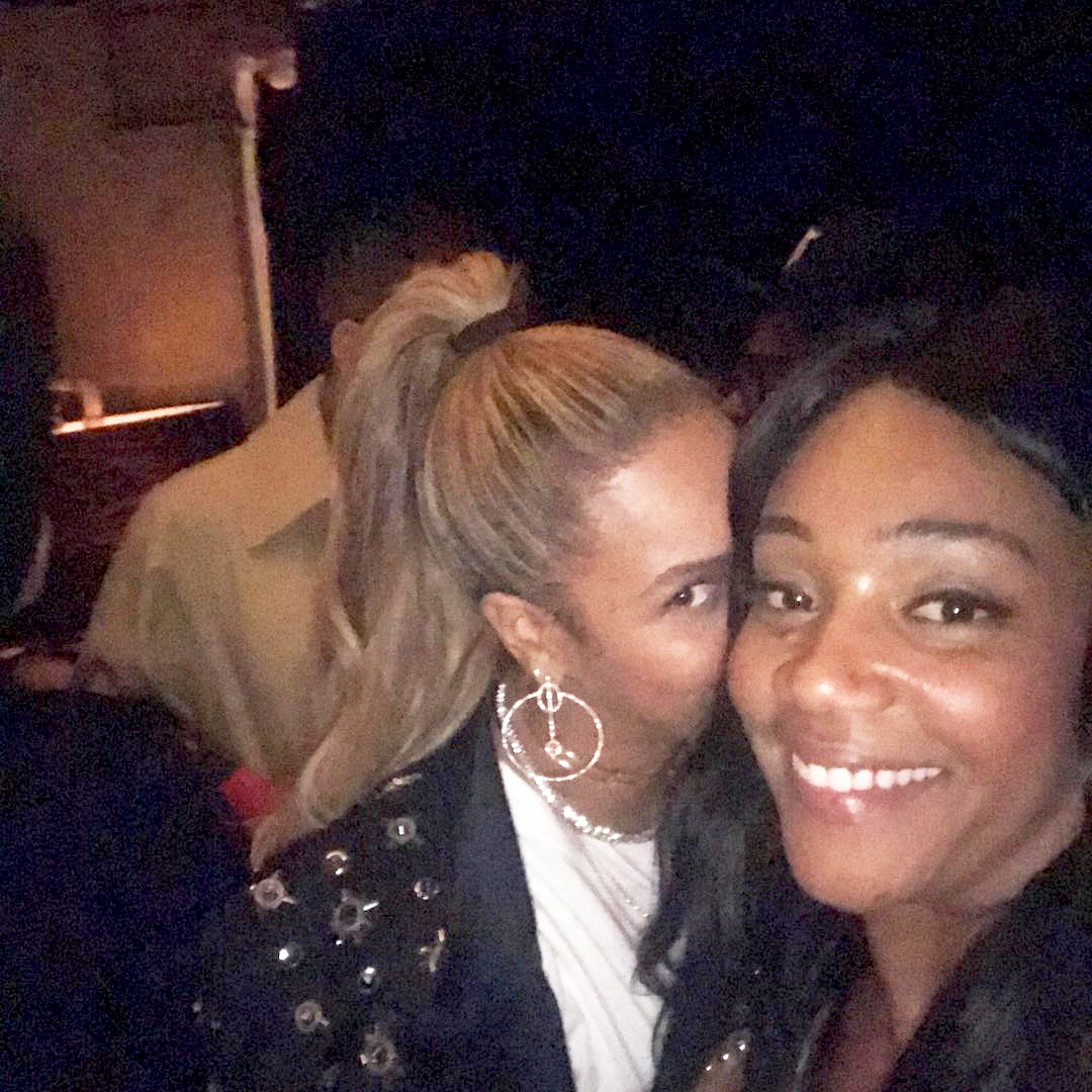 Beyonce and Tiffany Haddish