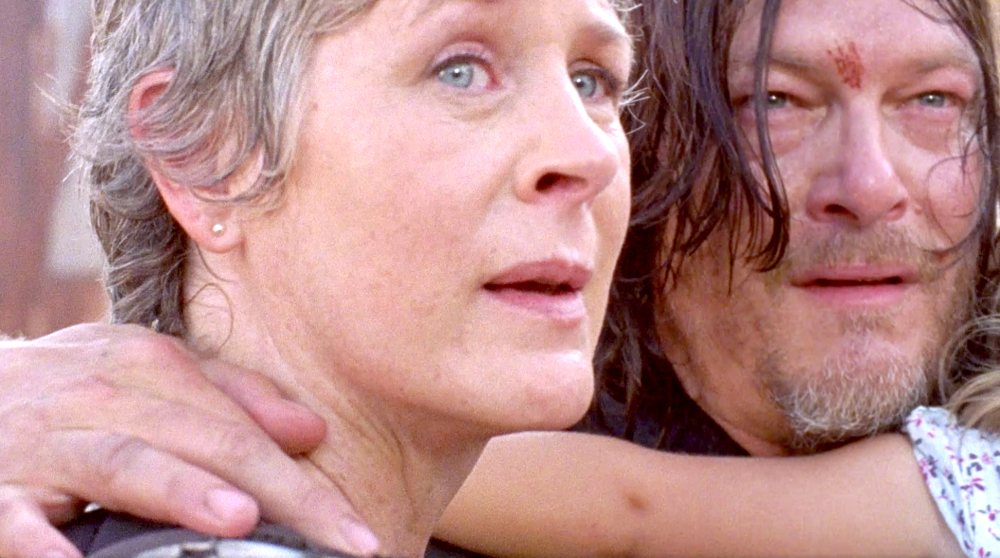 Carol and Daryl on The Walking Dead