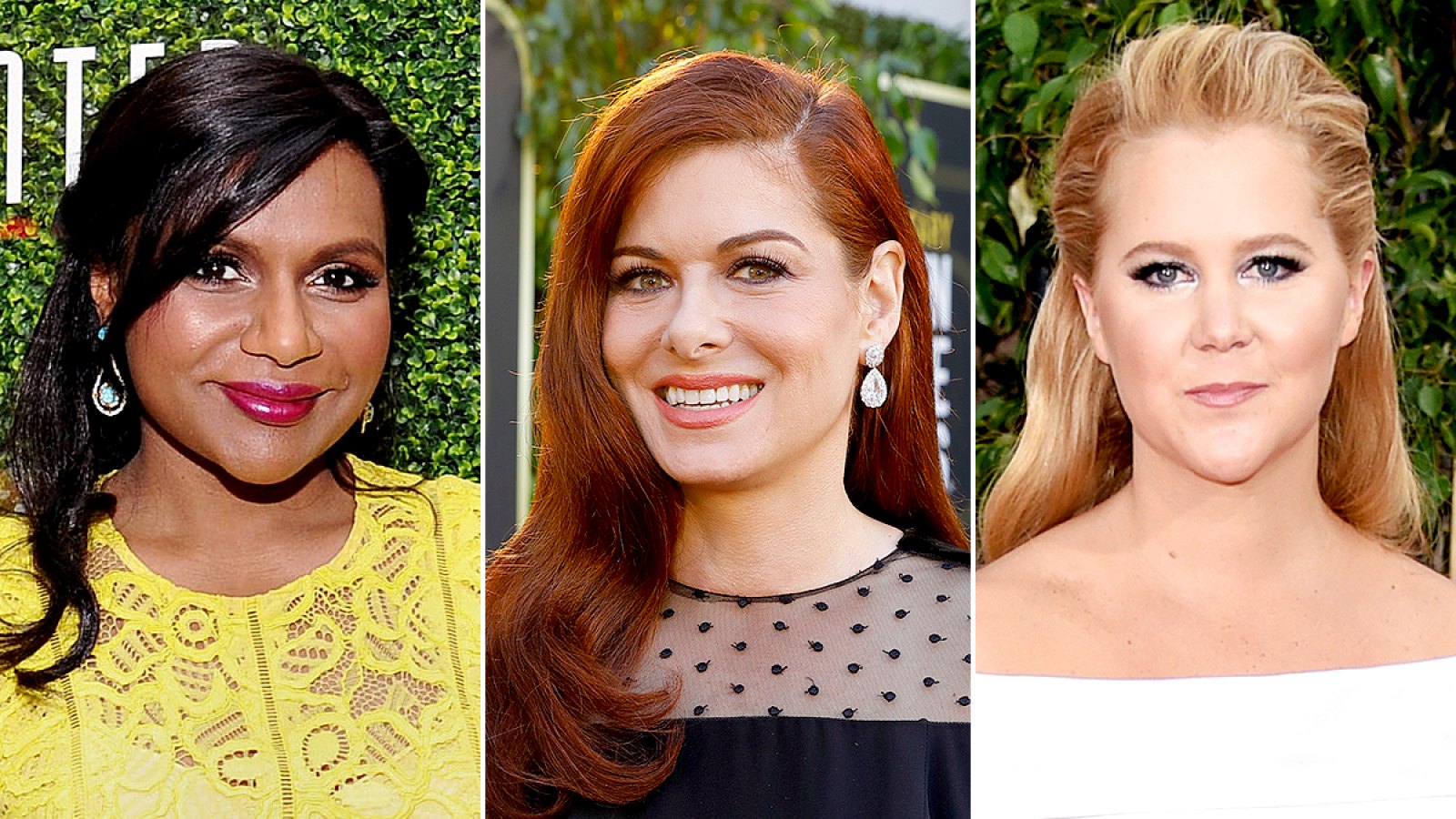 Mindy Kaling and Debra Messing congratulate Amy Schumer